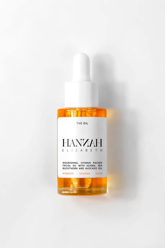 The Oil, jojoba, avocado oil facial oil,front packaging